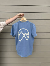 Logo heavyweight tee (blue)
