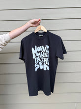 Retro heavyweight tee (black)