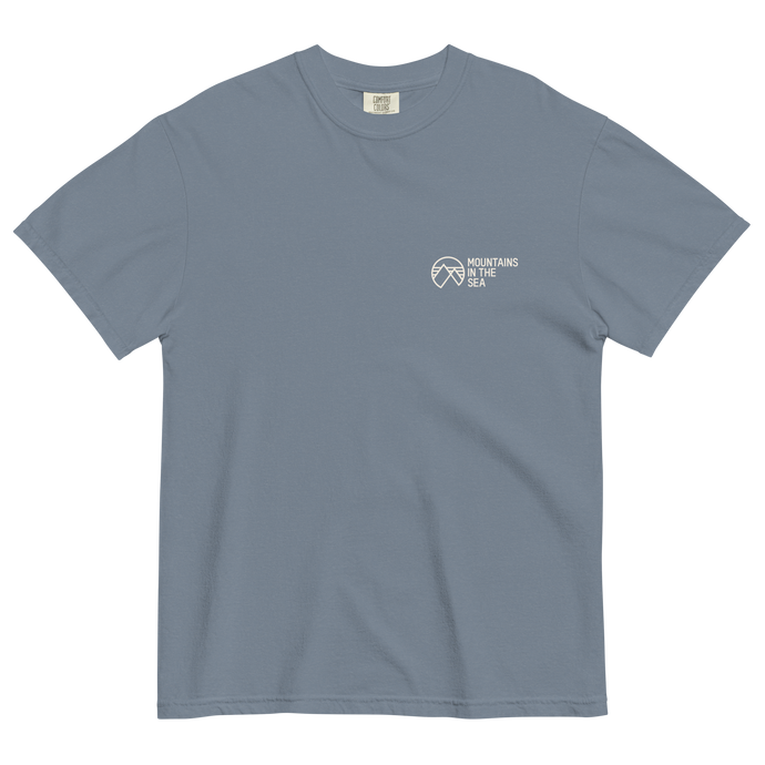 Logo heavyweight tee (blue)