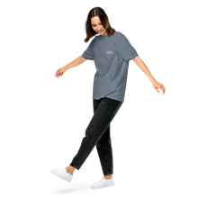 Logo heavyweight tee (blue)