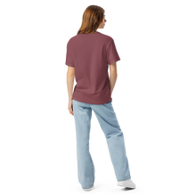 Retro heavyweight tee (brick red)