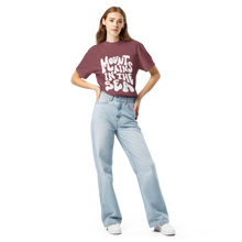 Retro heavyweight tee (brick red)