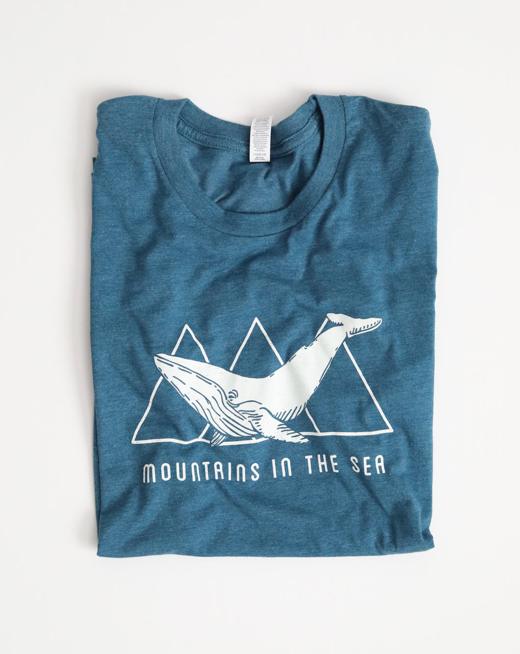Whale tee (Teal)